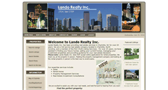 Desktop Screenshot of landorealtyinc.com